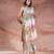 Pastel pink embroidered khadi flex co ord set