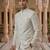 Grey color white butta jodhpuri for men | premium designer bandhgala ethnic wear