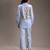 Blue printed twill cotton co ord set