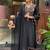 embroidered p.v. chanderi kurti pant dupatta set