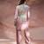 Rose pink embroidered chanderi co ord set