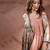 Rose pink embroidered chanderi co ord set