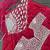 rani pink moti crep ready to wear saree