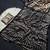 Cream And Black Color ajarakh Print And All Saree Real Mirror work Silk Saree