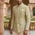 Beige color jecquard jodhpuri for men | premium designer bandhgala ethnic wear