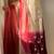 Pure chinnon silk top & palazzo with real bids & moti work