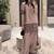 Natural crepe silk suit with embroidery & tabby organza dupatta