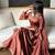 Pakistani farshi suit: natural crepe silk with multi needle work