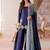 Natural crepe silk suit with jarcan diamond & 9mm sequins