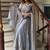 Designer fandy silk anarkali with bits hand work & embroidery