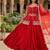 Red Color Sequence Embroidery Work Rangoli Silk Lehenga Choli Set