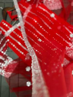 Red Color Sequence Embroidery Work Rangoli Silk Lehenga Choli Set 4