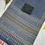 Blue Color Printed And Real Mirror Work Chinon silk blendSaree