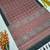 Red Color Printed And Real Mirror Work Chinon silk blendSaree