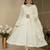 Off white georgette   party wear embroidery   suit set