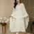 Off white georgette   party wear embroidery   suit set