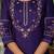 Violet marina silk straight kurti pant dupatta set