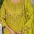 Mustard marina silk straight kurti pant dupatta set