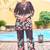 Brown pure cotton kurta pent