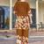 Light brown pure cotton kurta pent