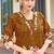 Light brown pure cotton kurta pent