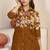Brown pure cotton kurta pent