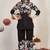 Black pure cotton kurta pent