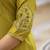 Yellow pure viscose mango silk straight kurti pant dupatta set