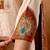 Cream roman silk kurti pant dupatta set