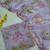 Purple Floral Printed Design with Sequance work saree with blouse