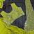 parrot green embroidery sequin georgette ready to wear saree