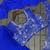 royal blue embroidery sequin georgette ready to wear saree