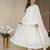 Off white faux blooming party weae embroidery suit set