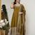 Mahendi vichitra silk party wear embroidery suit set