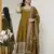 Mahendi vichitra silk party wear embroidery suit set