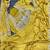 yellow embroidery creap satin ready to wear saree