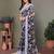 Multicolor chiffon printed designer saree