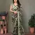 Multicolor chiffon printed saree