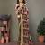 Beige chiffon printed designer saree
