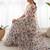Off white chiffon printed designer saree