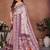 Wine and off white coton silk digital print designer saree