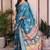 Rama cotton silk floral print designer saree
