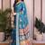 Rama cotton silk floral print designer saree