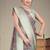 Multi color cotton silk digital print designer saree