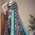 Rama cotton silk digital print designer saree