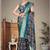 Rama cotton silk digital print designer saree