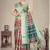 Multicolor cotton silk digital print designer saree