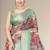 Multicolor cotton silk digital print designer saree
