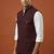 Wine designer 4 pocket nehru jacket 