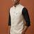 Ivory thread work nehru jacket 